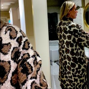 Leopard cardigan